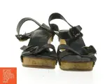 Sort træ-sandaler fra Ecco (str. 39 ) - 2