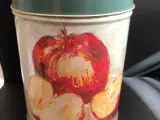 Dåse med æbler