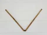 Tommelstok, træ og messing - 2