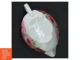 Porcelæn flødekande med blomstermotiv (str. 18 x 7 cm) - 4