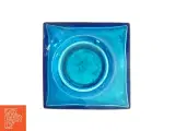 Blå glasflaske (str. 11x4,5 cm) - 3