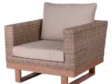 Havesofa Patsy 88 x 89 x 64,50 cm Træ Spanskrør