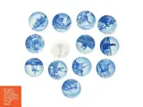 ROYAL COPENHAGEN Blå og hvide keramikplatter (str. Ø 8 cm) - 2
