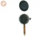 Le Creuset Støbejerns kasserolle med låg og træhåndtag (str. Ø 13 cm) - 4