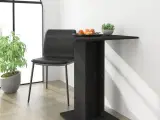 Barbord 60x60x75 cm spånplade sort