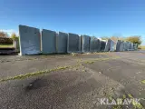 Beton skillevægge fra kornlager anslået 81 styk. - 4