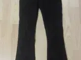 Str. XS, ekstrem elastiske sorte bukser