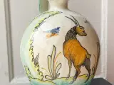 Keramikkande med ged, Alfar Del Rio, NB - 2