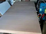 Skovby SM24 spisebord eg m.6 stole eg/ sort læder  - 2