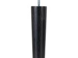Sofaben sort  træ 19.5 cm