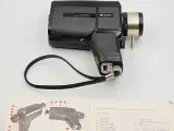 Halina Super 8 Movie Kamera m. manual og taske - 2