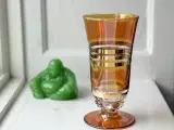 Glaspokal, orange sæbebobleeffekt - 2