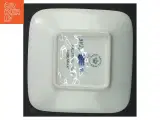 Firkantet porcelænsfad fra Royal Copenhagen (str. 10 x 10 cm) - 3