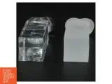 Holmegaard Glas hjerte lysestager  (str. 13 cm) - 2