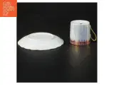 Porcelænskop og underkop med guldkant (str. H 5 cm) - 2