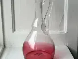 Glaskande m lyserød bund - 2