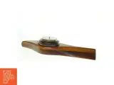 Vintage barometer i propelvinge i træ (str. 63 x 22 cm) - 3