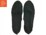 Sorte ballerina sko i blonde fra H&M (str. 38 ) - 3