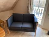 2 personers sofa mørkegrå - 2