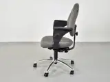 Savo kontorstol i grå med armlæn - 2