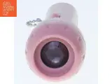 Rosa LED mini-lommelygte med nøglering (str. 12 cm) - 2