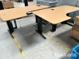 LOT: skriveborde og bordplader - 2