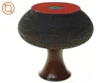 Vintage Hånddrejet Blackboy Træ Vase fra Piers O&#39;Shea, Albany Australien (str. 10 x 11 cm) - 4