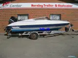 Fletcher Bravo Arrowstreak 17 Classic m/Mercury 100 hk Elpto og Indespension Trailer