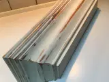 Hylde hvid patineret