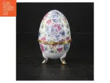 Porcelænsæg med blomstermotiv (str. 13 cm) - 2