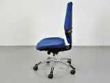 Rh extend kontorstol med blå polster - 2