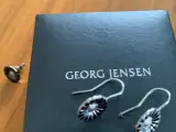 Georg Jensen marguerite øreringe sort