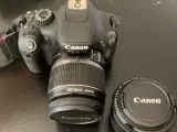 Canon kamera og linser