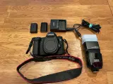Canon 6D Mk I, Fullframe, GPS, WiFi og Speedlite 
