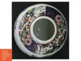 Porcelæns vase med blomster motiv (str. 14 cm) - 3