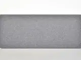 Abstracta softline 30 bordskærm i grå 160x65x3 cm., med beslag - 3