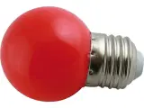 Zederkof LED 1W Kronepære - Rød