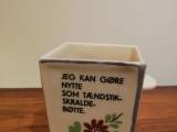 Aksini tændstik skraldebøtte