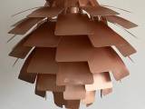 Loftslampe i kobber