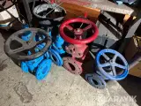 Blandet lot flanger, stophaner og motor - 2