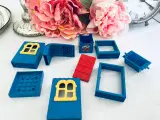 Lego blandet blå Fabuland 