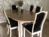 Spisebord m 6 stole fra Skovby i Ask