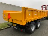 Tinaz 14 tons dumpervogn  med 3 vejstip - 5