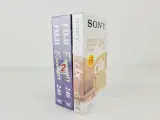 3 stk Ubrugte VHS 240 bånd Sony og Fuji - 3