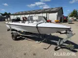 Båd med trailer Fletcher 14 fod 2 takt motor - 2