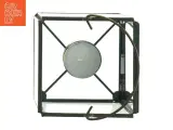 Glas og metal lysestage (str. 10 x 10 cm) - 4