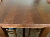 Spisebord, massivt egetræ
