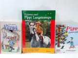 3 stk. Pippi Langstrømpe Bøger