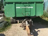 Tipvogn med bremser