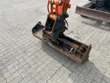 Hitachi ZX27-3 Halv automatisk s40 fæste med kipbar planerskovl og 1 graveskovl - 4